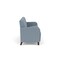 Lesro Siena Lounge Reception 3 Seat Tandem Seating No Center Arms, Walnut, RS Rain Song Upholstery SN3101 - alternate 3